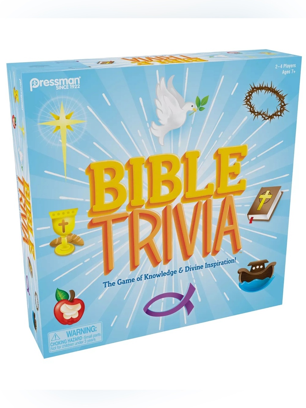 NIB Pressman Bible Trivia board game of know last & divine insporation